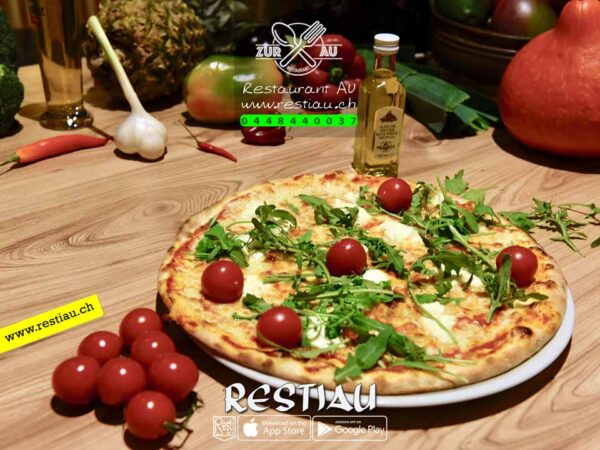 Pizza Miss Schweiz - Pizza - restiau - restaurant zur au - resti au