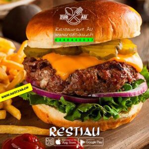 Classic Burger _ Burger - restiau - restaurant zur au - resti au