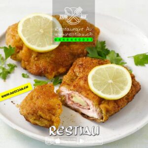 Cordon Bleu Classic vom Schwein - Fleischgerichte - restiau - restaurant zur au - resti au