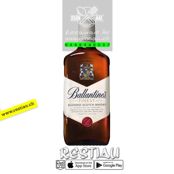 ballantines whisky 40% - Spirituosen - restiau - restaurant zur au - resti au