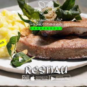 Kalbsleber “Zur Au Art” - Fleischgerichte - restiau - restaurant zur au - resti au
