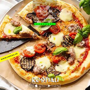 pizza siciliana - Pizza - restiau - restaurant zur au - resti au