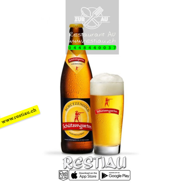 schutzengold alkoholfrei - Biere - Beer - restiau - restaurant zur au - resti au