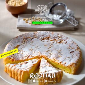 torta della nonna - dessert - restiau - restaurant zur au - resti au