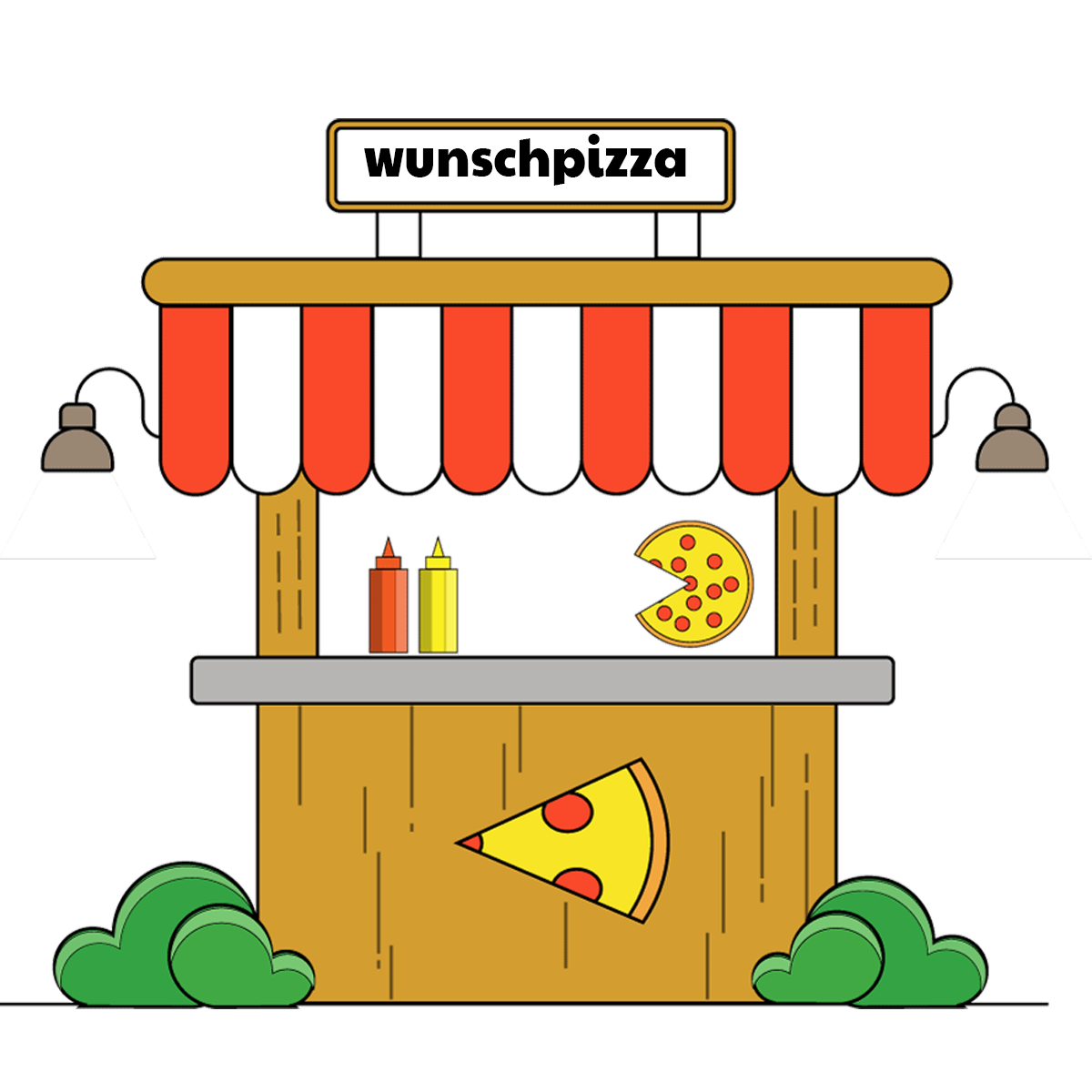 wunschpizza restiau - wunschpizza - resturant zur au -zur au - daellikon restaurant
